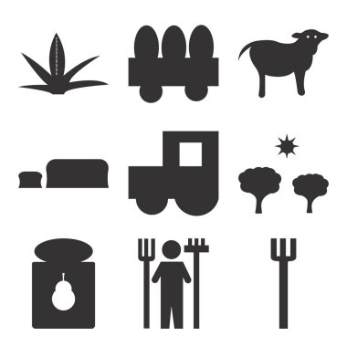 9 set basit düzenlenebilir simgeler