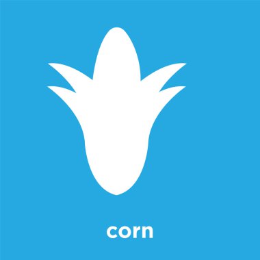 üzerinde mavi arka plan izole Mısır simgesi