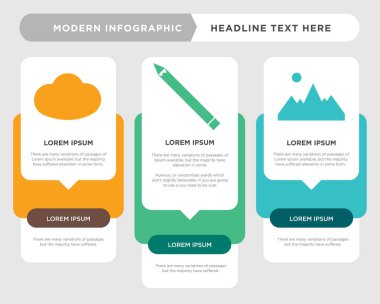 Görüntü, kalem, bulut bilgi işlem Infographic