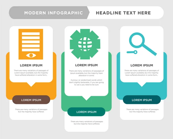 Busca, mundo do ajuste, infográfico — Vetor de Stock
