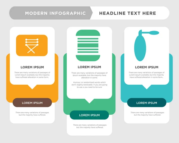 Okulary w cienkiej, szpulkę nici grube, odzież patch z szwów Infografika — Wektor stockowy