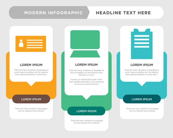 Bloc de notas, Publicidad, Curriculum infográfico — Vector de stock