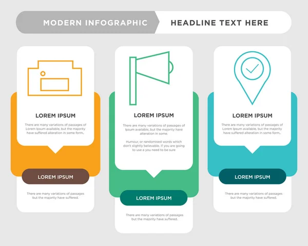 Localização pin, som, infográfico homefire — Vetor de Stock