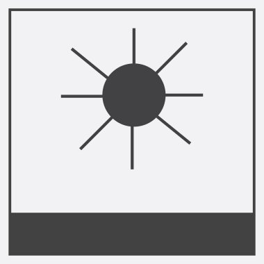  Beyaz arkaplanda izole edilmiş simge