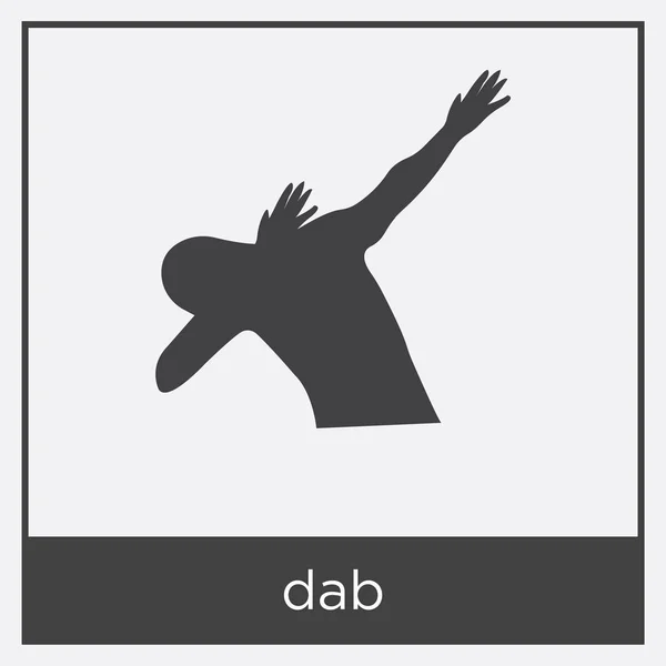 Beyaz arka plan üzerinde izole dab simgesi