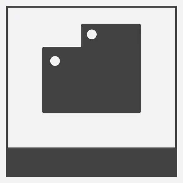 Icona isolata su sfondo bianco — Vettoriale Stock