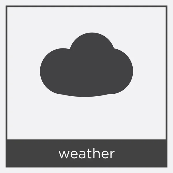 Icona meteo isolata su sfondo bianco — Vettoriale Stock