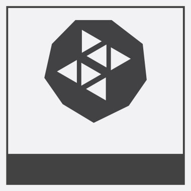  Beyaz arkaplanda izole edilmiş simge