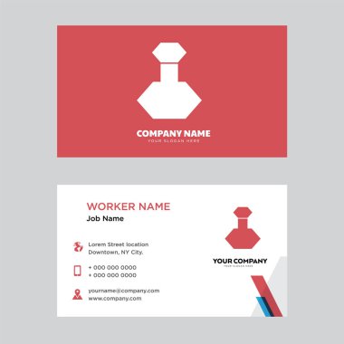 Parfüm şişe kartvizit tasarımı