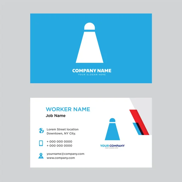 コンテナーのビジネス カードのデザイン — ストックベクタ