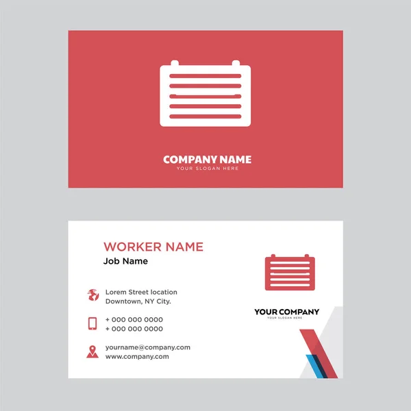 Dosya kartvizit tasarımı — Stok Vektör