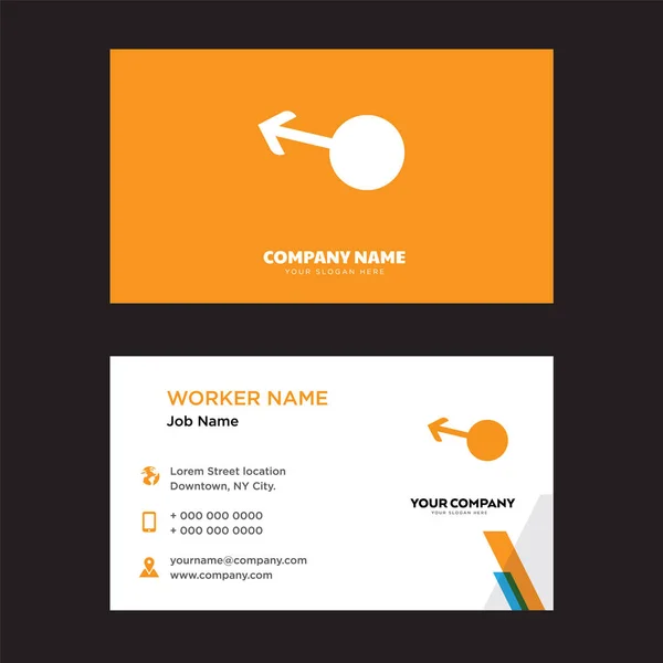 Női business card tervezés — Stock Vector