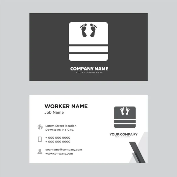 Medical business card design — Stock Vector