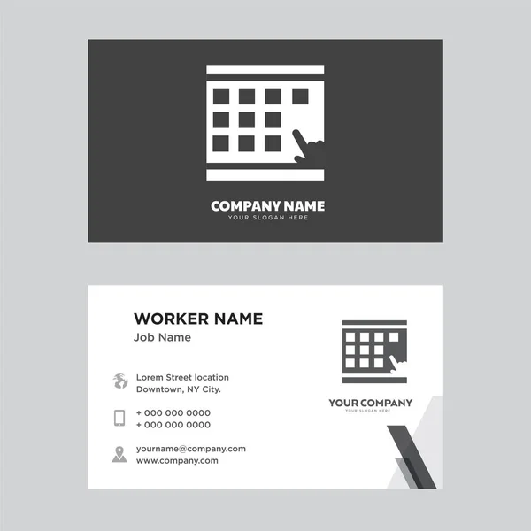 Scratch card business design — Stock Vector