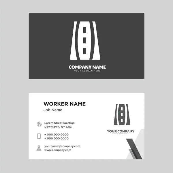 Business card design — Stock Vector