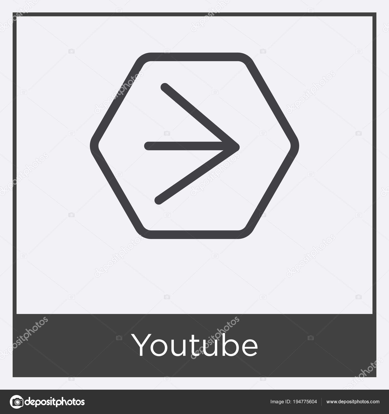 Youtube Icon Isolated On White Background Vector Image By C Vector Best Vector Stock Youtube Icon Isolated On White Background Vector Image By C Vector Best Vector Stock