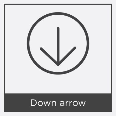 Ok simgesi beyaz arka plan üzerinde izole