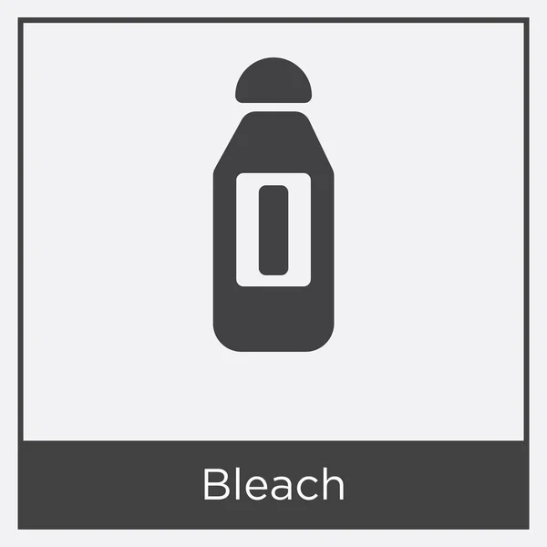 Bleach icon isolated on white background — Stock Vector