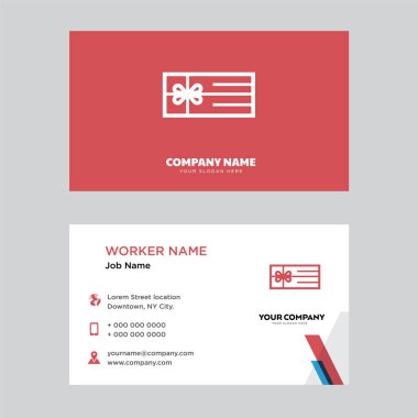 Hediye kartvizit tasarımı