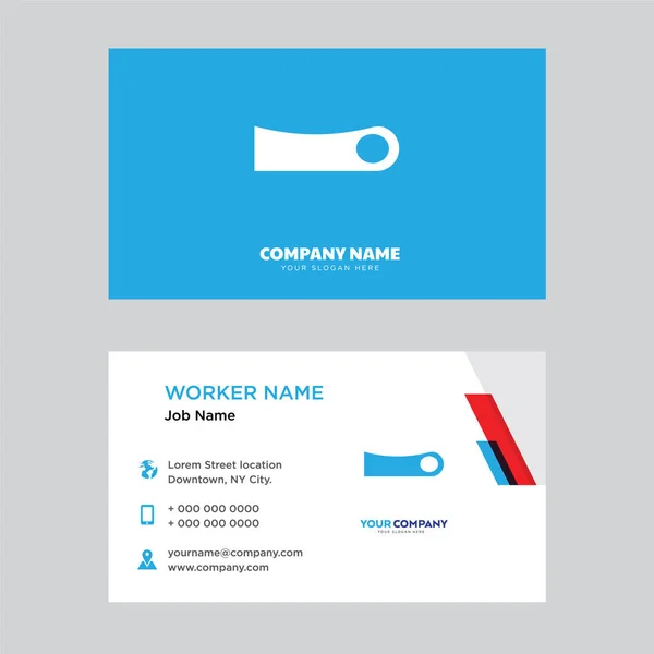 Emberi Toe business card tervezés — Stock Vector