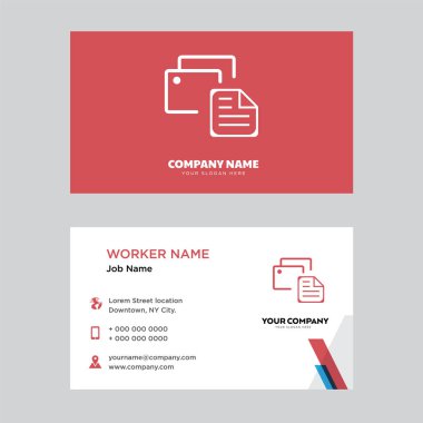 Pano kartvizit tasarımı