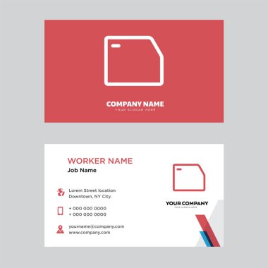 Klasör kartvizit tasarımı