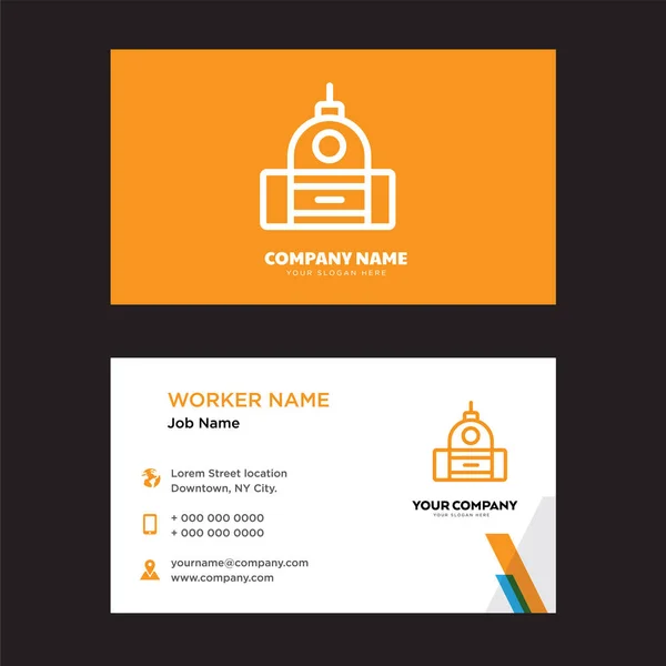 Diseño de tarjetas de visita Capitol — Vector de stock