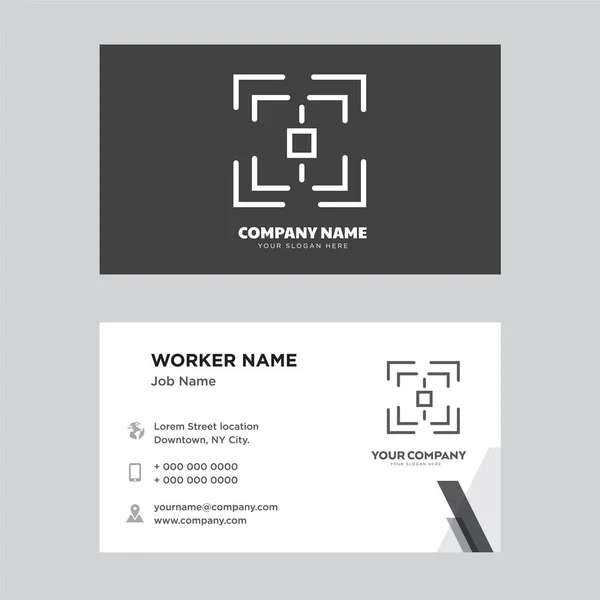 Web de design de cartão de visita — Vetor de Stock