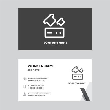 ekmek kızartma makinesi kartvizit tasarımı