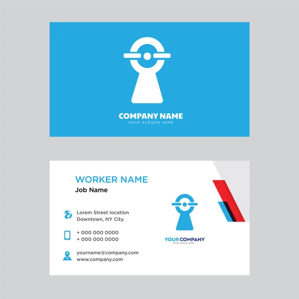 Web cam business card design — Stock Vector