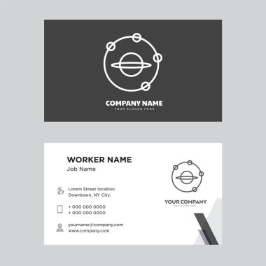 Uzaydan kartvizit tasarımı