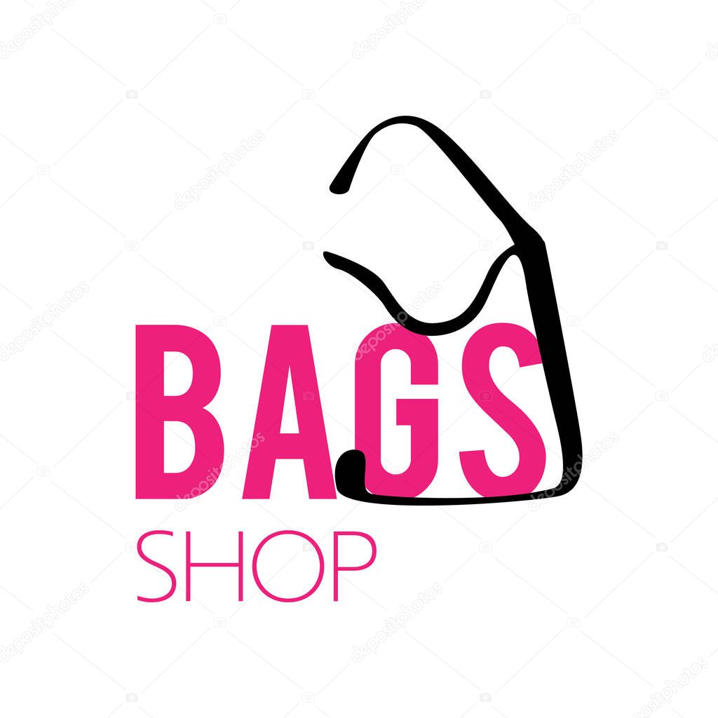 Vector logo for women handbags store