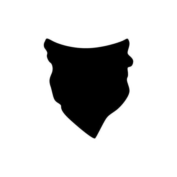 Vector masks of criminals, bandits and mafia