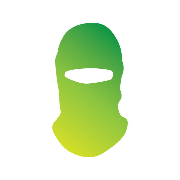 Vector masks of criminals, bandits and mafia