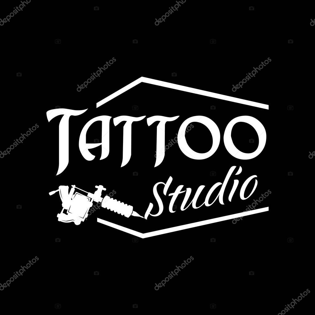 Vector logo for tattoo salon