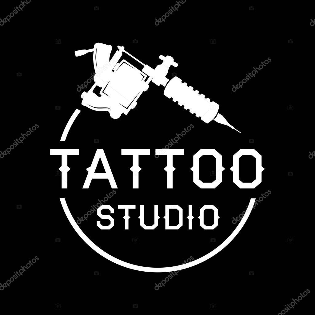 Vector logo for tattoo salon