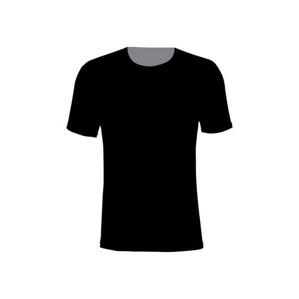 Διάνυσμα σιλουέτα ρούχων, t-shirts και μπλούζες — Διανυσματικό Αρχείο