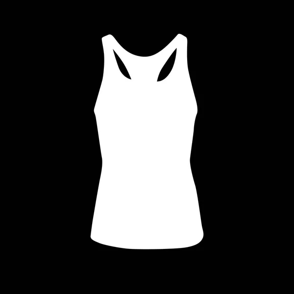 Vektorová silueta oblečení, triček a mikin — Stockový vektor
