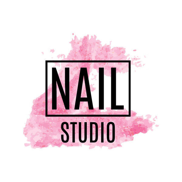 Vector logo of nail care Studio