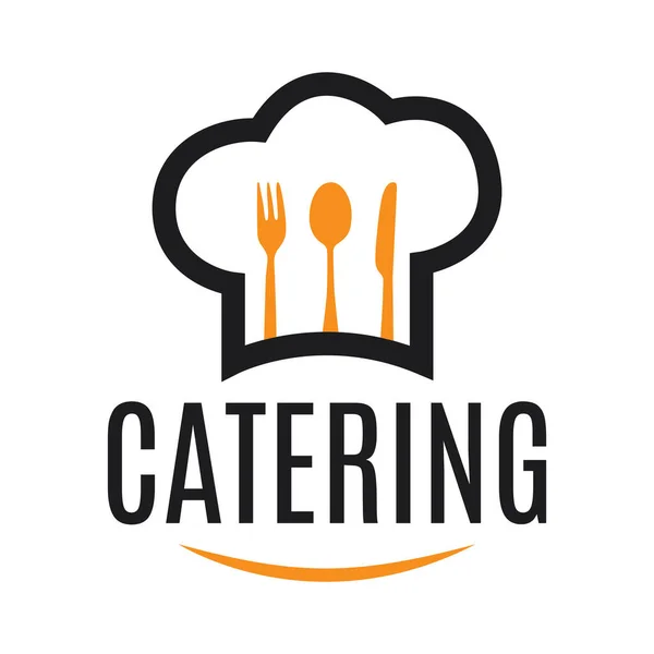 Vector Logo Catering Restaurant Und Lebensmittel — Stockvektor