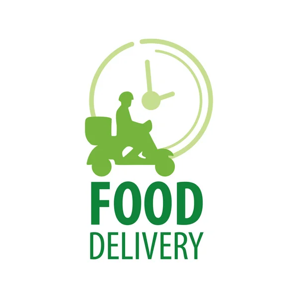 Logo Vektor Pengiriman Makanan - Stok Vektor