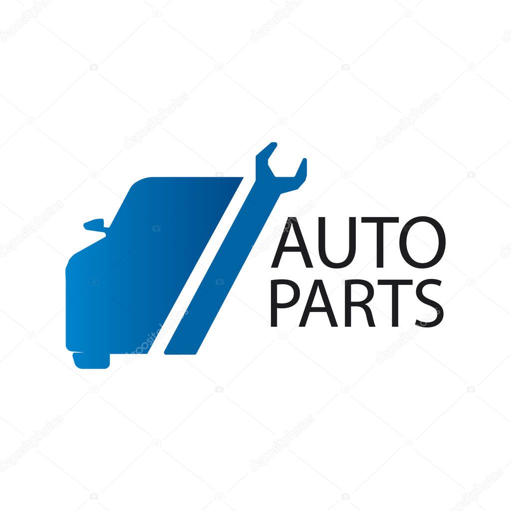 Vector logo of car parts