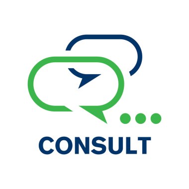 Danışmanlık hizmetinin vektör logosu
