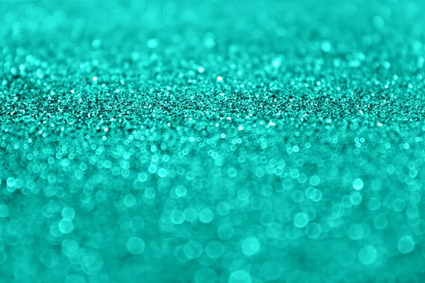 Zelenomodrá tyrkysové Agua Mint Glitter Sparkle Pozvánka na večírek — Stock fotografie