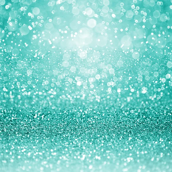 Teal Turquoise Aqua Glitter Confetti Birthday Christmas Party — Stock Photo, Image