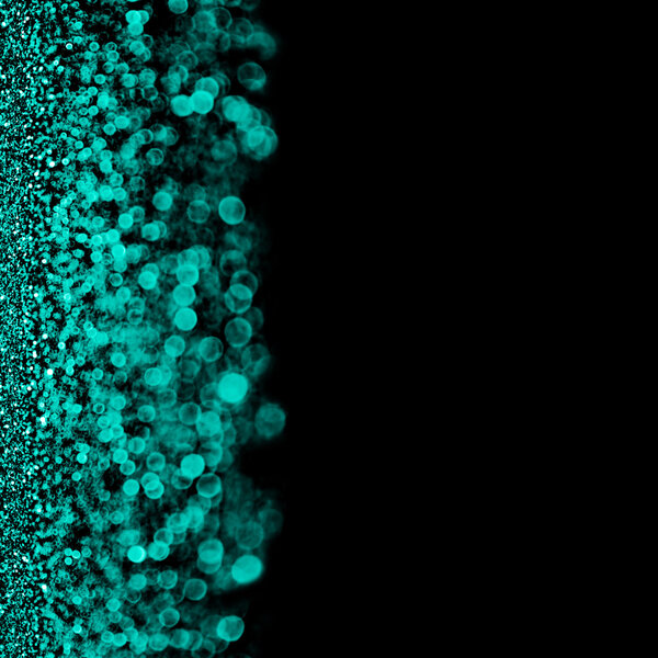 Dark Teal Turquoise Aqua Gala Party Invite Background