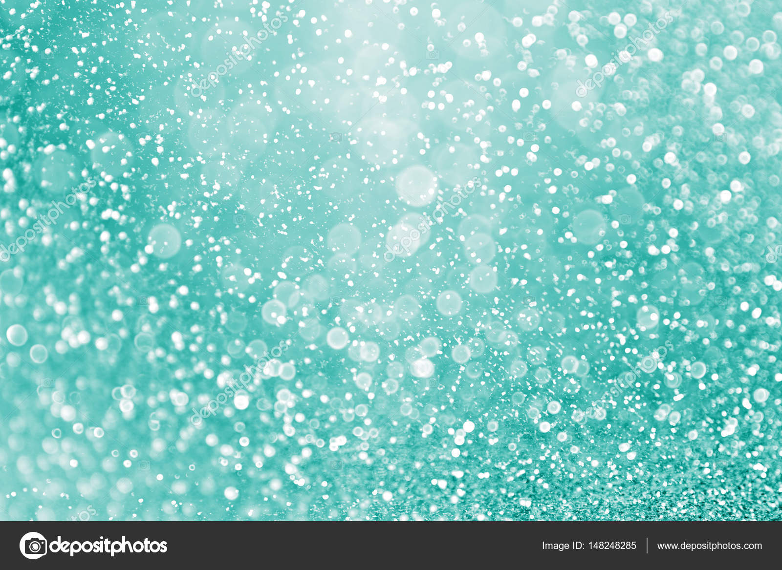 tiffany blue glitter background