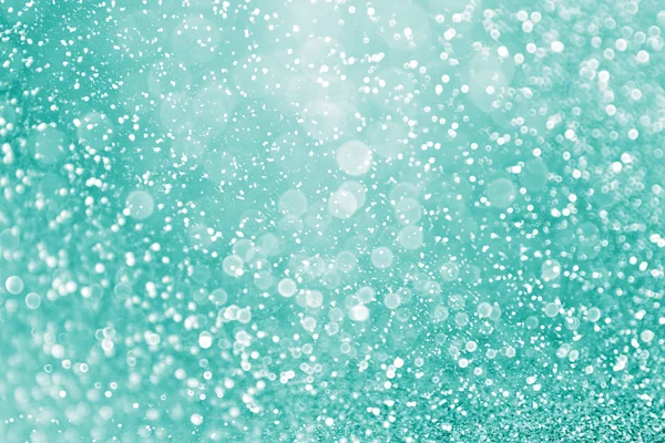 Teal, Turquoise, Aqua en Mint Glitter Sparkle achtergrond — Stockfoto