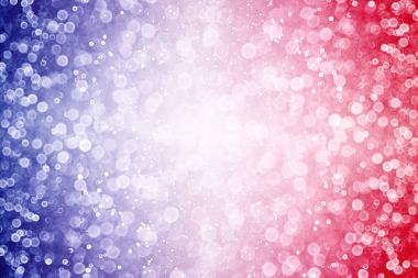 Red White and Blue Explosion Background clipart
