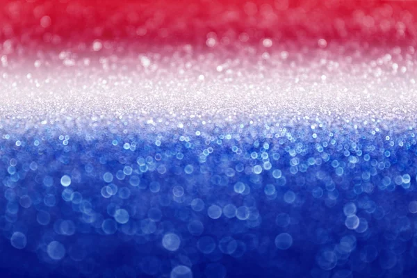 Abstract Red White and Blue Glitter Sparkle Background — Stock Photo, Image